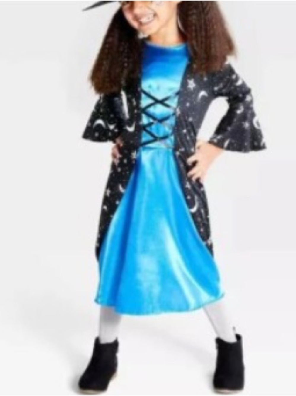 TARGET Girls Storybook Sorceress Witch Halloween Costume Dress | 4-5